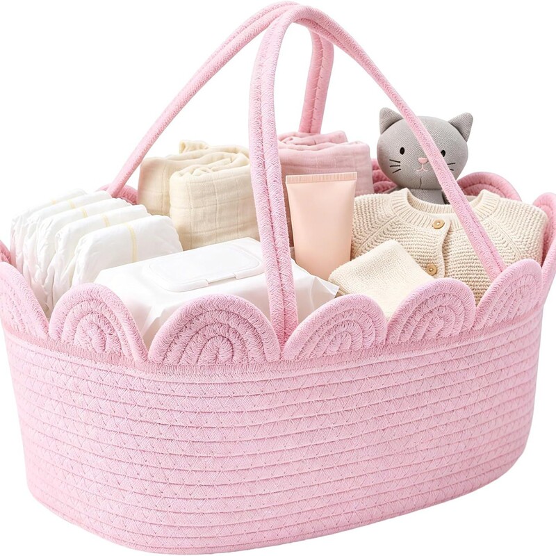 Xinyide Cotton Rope Diaper Storage Amazon High-Strength High-Elastic Design Diaper Caddy Bag Mommy Bag Xinyide Cotton Rope Diaper Storage Amazon High-Strength High-Elastic Design Diaper Caddy Bag Mommy Bag