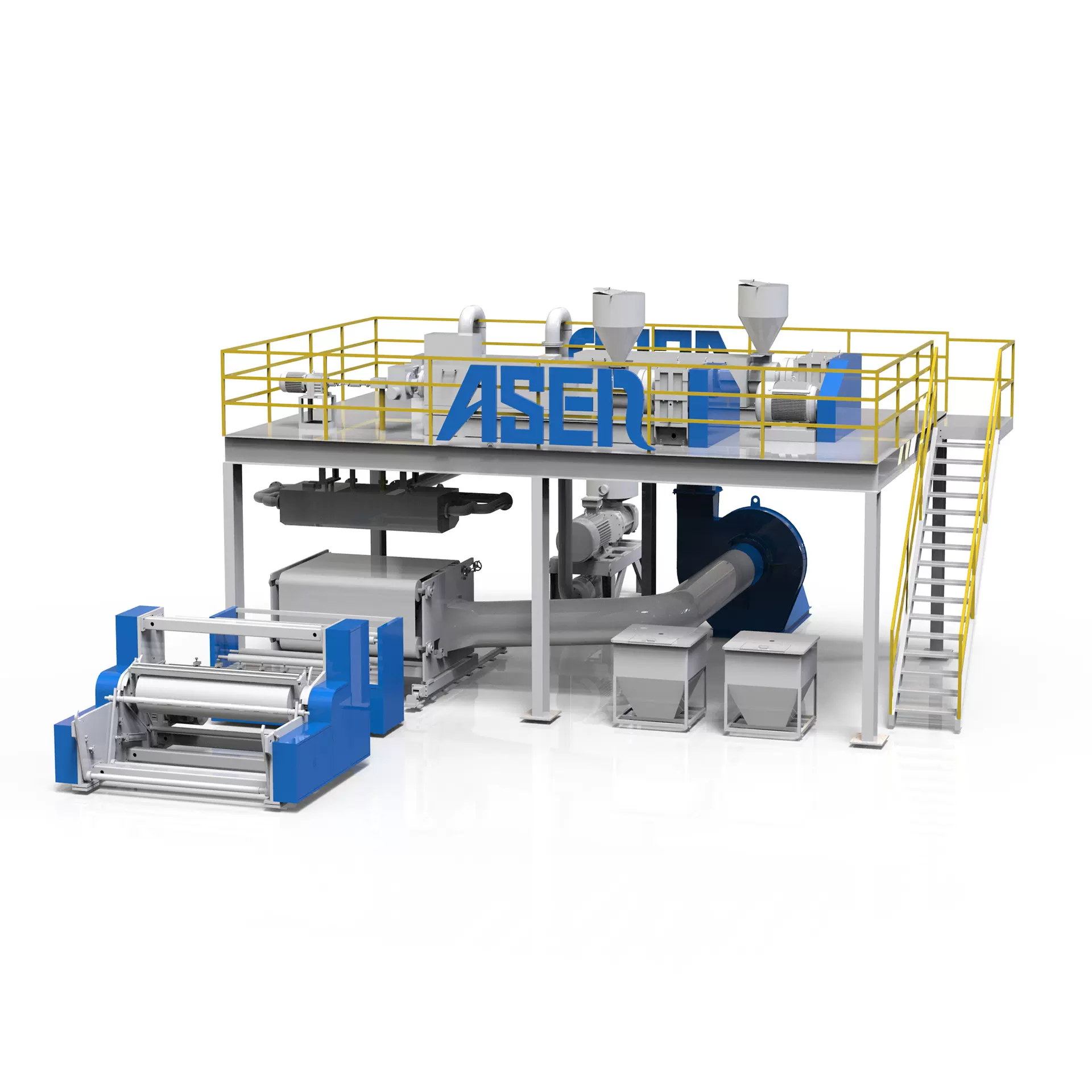 单M熔喷线机械设备 无纺布机器生产线 熔喷布机器设备生产线