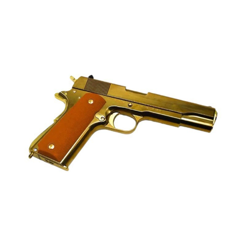 AQK 1911 Черная Мамба Трёх поколений пистолетный металл титан с brushed Bereta M92 учебные реквизиты