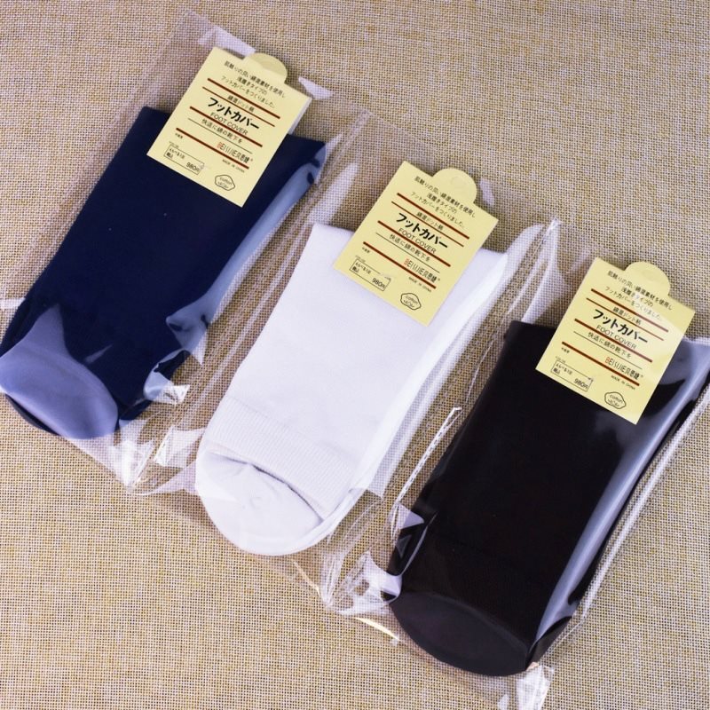 cotton breathable classic solid color socks