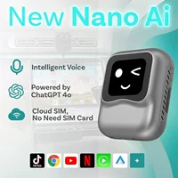 Новый интеллектуальный голосовой диалог carplay коробка Aibox новый трансграничный NANO автомобильный беспроводной carplay