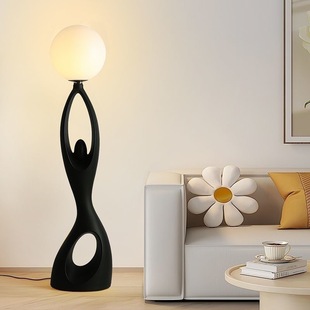 Artistic Human-Shaped Floor Lamp Living Room Ornaments Tv Cabinet Moon Light Luxury High-End Creative Home Decoration Table Lamp