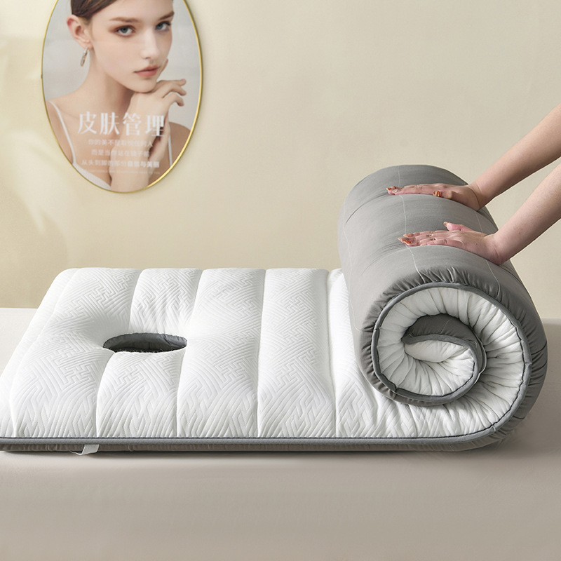 Beauty Mattress Sponge Latex Mattress Beauty Salon Foldable Thickened Physiotherapy Massage Mattress with Holes