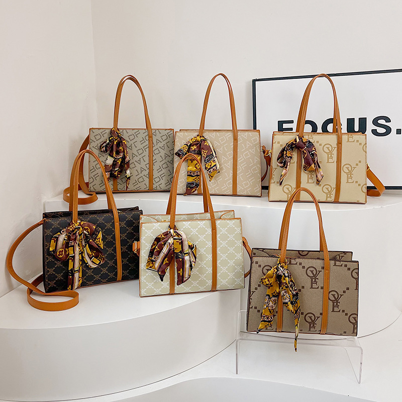 Presbyopic Handbag 2025 New Vegetable Basket Bag Fashionable Bucket Bag Retro Versatile Shoulder Crossbody Bag Cross-Border