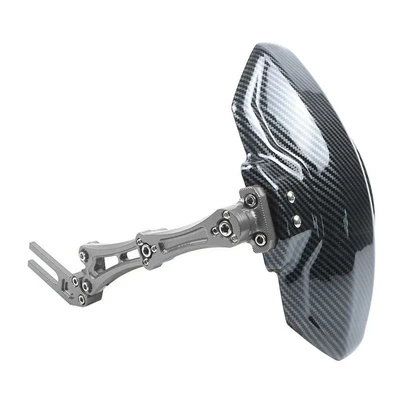 calf electric car modification accessories: Motorcycle Safety Supplies - cnc-titanium-backing-with-universal-bracket