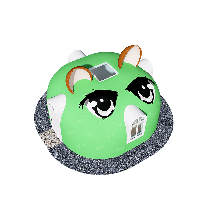 Área escénica camping eps burbuja casa ensamblada módulo de dibujos animados casa de aislamiento cápsula de alojamiento residencial fábrica de casa móvil