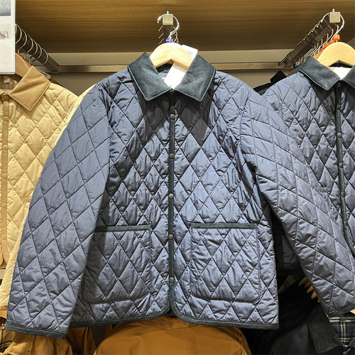 Japanese single children's clothing boys and girls quilted shirt-style jacket cotton winter coat jacket 471392