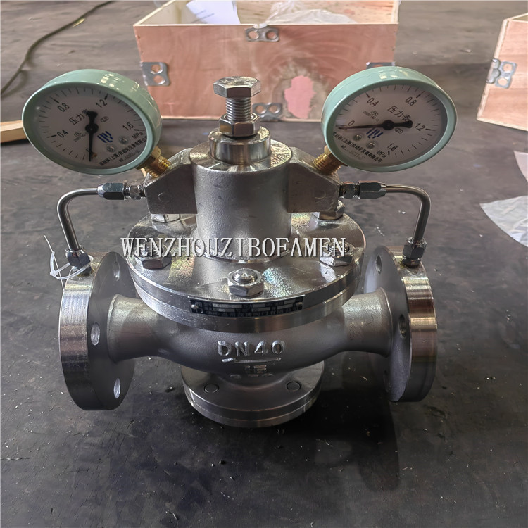 不锈钢氧气 氮气 天然气 压缩空气先导活塞式减压阀 YK43X-40P