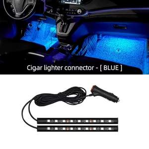 Avtomobil oturacaqaltı LED ayaq işığı, 18 lampa muncuğu ilə daxili atmosfer işığı