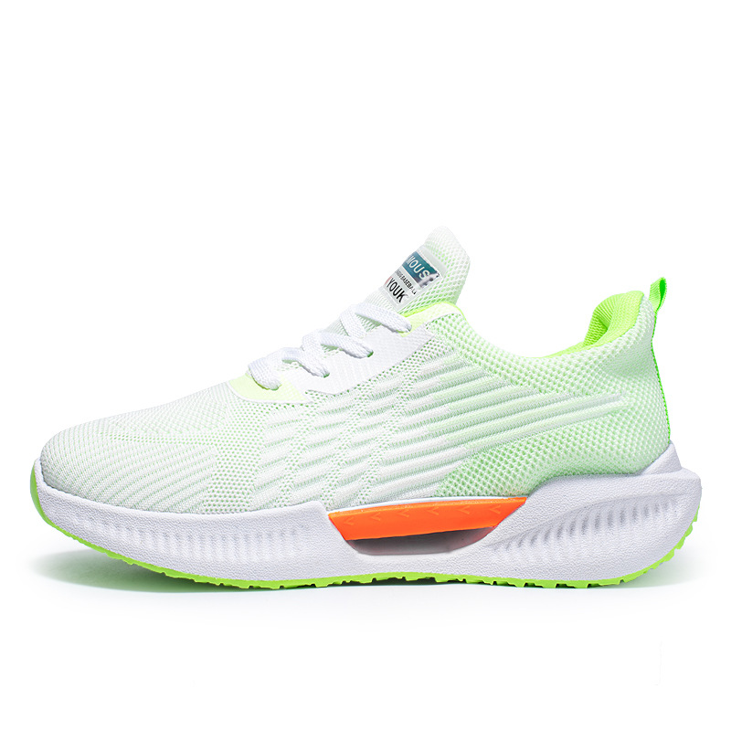 Zapatos deportivos de pareja de suela suave, zapatos de corrida transpirables, moda para hombres, zapatos de baloncesto cómodos, zapatos de malla al por mayor.