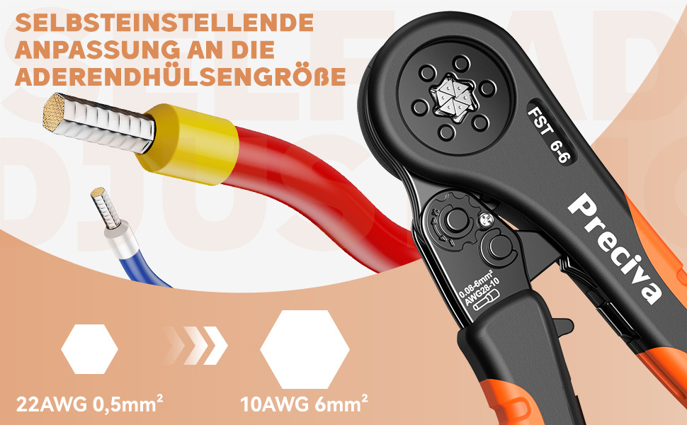 Crimpzangen Aderendhülsen Set