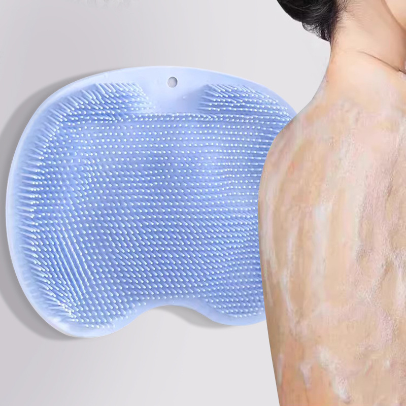 Bathroom Silicone Bathing Back Brush Lazy People Bath Brush Foot…