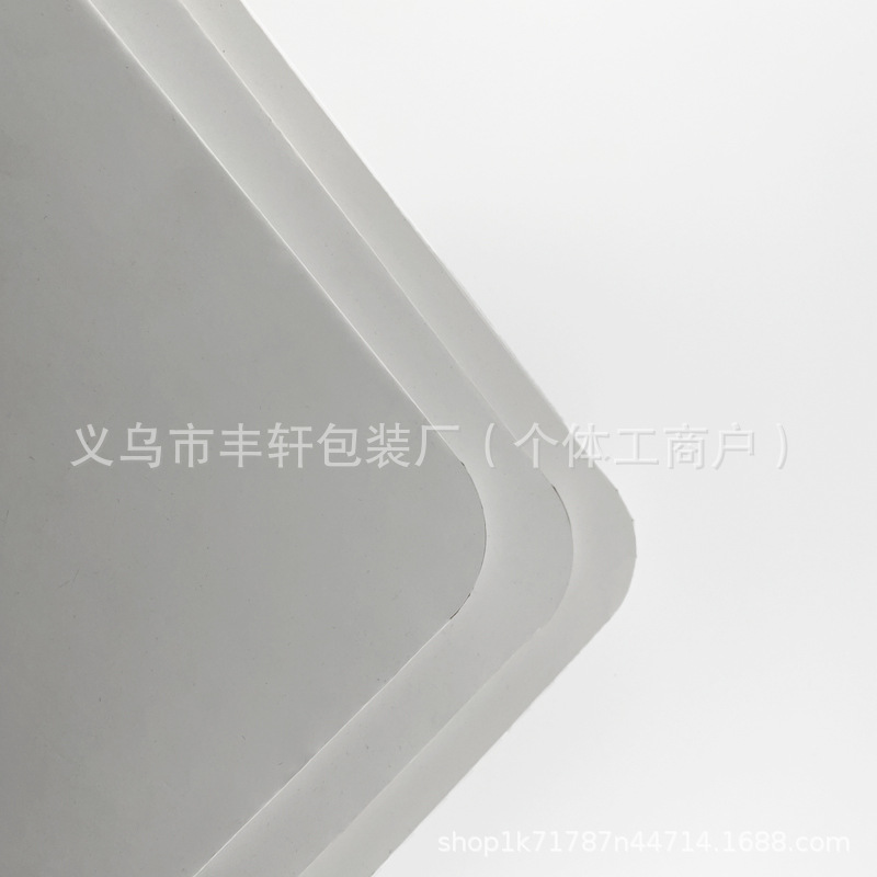 Placa de transferencia de bandeja cuadrada de ángulo redondeado, base de pastel, papel de panal corrugado, almohadilla de pastel, base de pastel, cartón de base