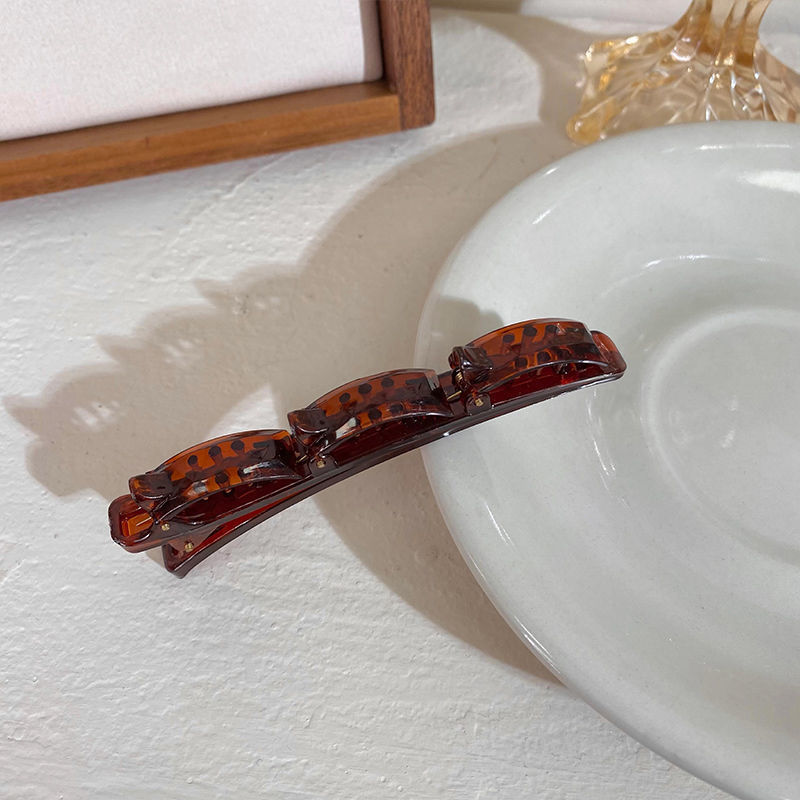 SKU-06-琥珀1个装 发夹