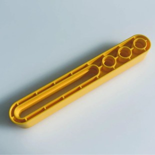 Inner 3-hole groove rod large particle building block mechanical gear changeable engineering wonderful pipeline technology parts compatible with Lego