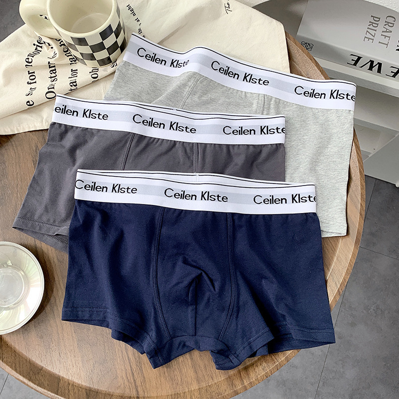 Ceilenkiste Men's Underwear Men's Pure Cotton Boxer Briefs Boxer Shorts Youth Men's Sports Shorts Factory Direct Sales Ceilenkiste Men's Underwear Men's Pure Cotton Boxer Briefs Boxer Shorts Youth Men's Sports Shorts Factory Direct Sales