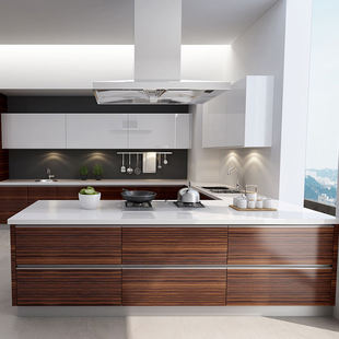 Wardrobe Cabinet Whole House Custom Strength Factory Overseas Order Modern French Style American Kitchen Cabinet Kitchen