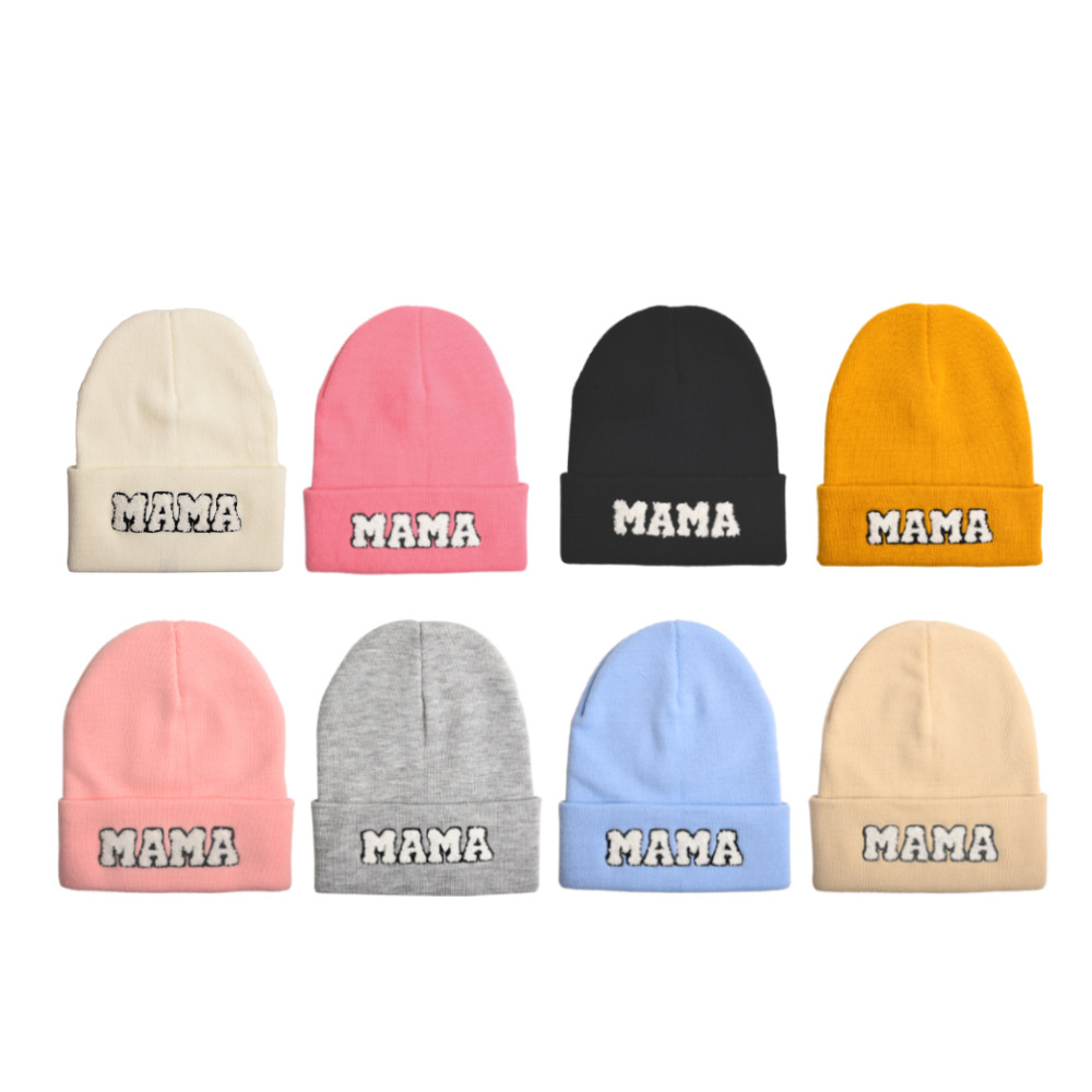 Outdoor Occasion Women's Fashion Letter Eaveless Wool Cap