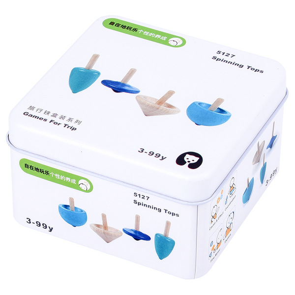 Children's tin box for traveling