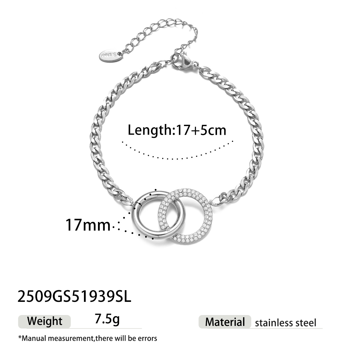Tina Europa y los Estados Unidos no se desvanecen en la sensación de diseño pulsera de acero inoxidable lujoso nicho amor rosa joyas de pulsera de acero de titanio