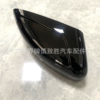 适用于沃尔沃XC60 09-13后视镜壳 烤漆亮黑XC60后视镜盖板