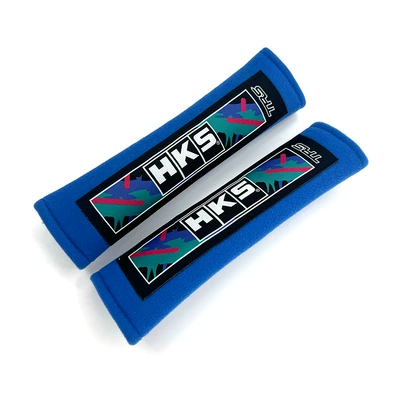 factory direct sale in stock, Seat belt shoulder pad - hks-blue-b-style