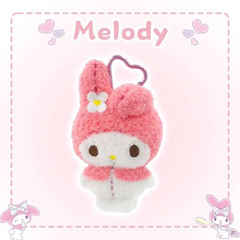 Подвеска-брелок Plush Sanrio Hello Kitty, оригинал с противо-поддельной меткой для рюкзака
