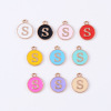 Metal accessory, pendant with letters, chain, English letters, wholesale