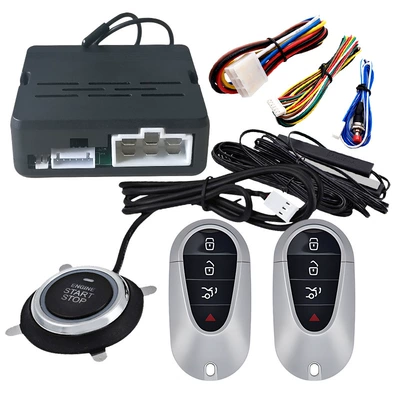 Car anti-theft device, Kaiqi Sheng Comfort Keyless - pke-starts-without-flashing-light-with-q28s-remote-control