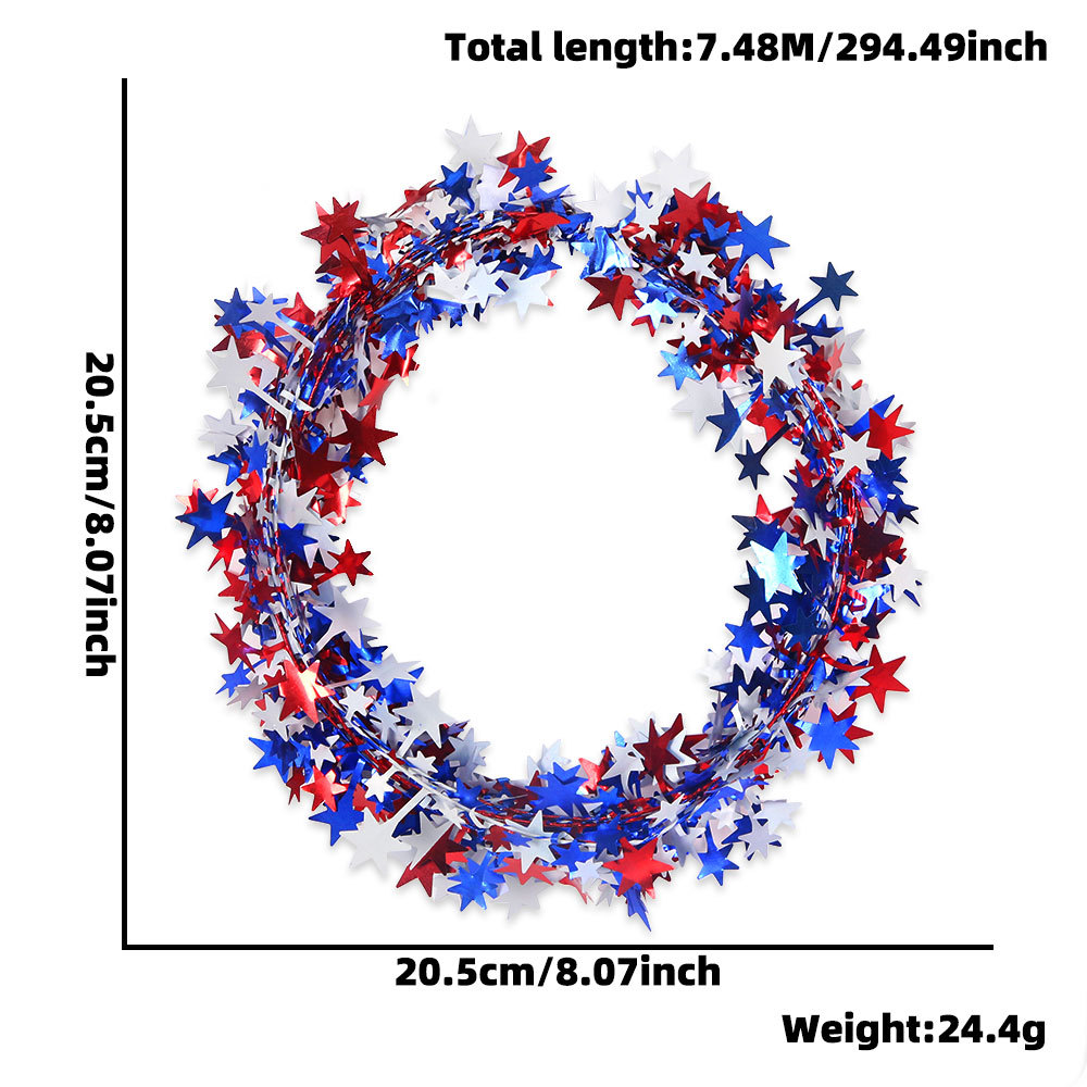 Estrellas rojas, blancas y azules (pequeñas)