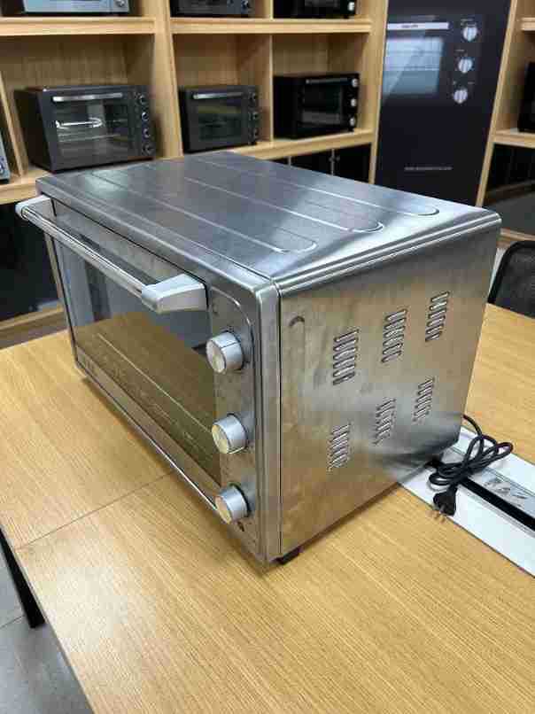 KS72 horno de gran capacidad pantalla mecánica multifuncional horno visual fuente de fábrica plateada