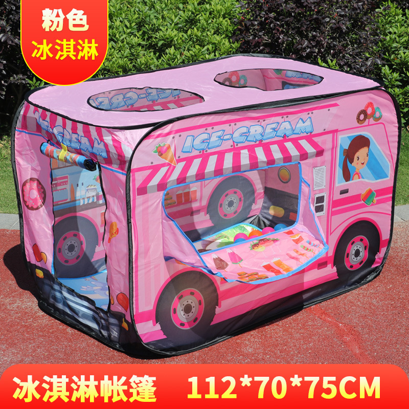 아이스크림 트럭 텐트 [천 가방]