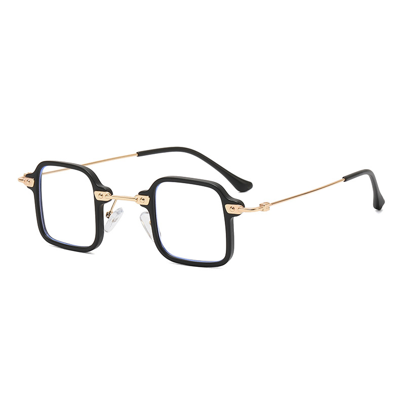 2022 nuevas gafas de sol cuadradas de moda para hombres y mujeres gafas de sol de hip hop gafas de sol cuadradas pequeñas europeas y americanas gafas de luz anti-azul