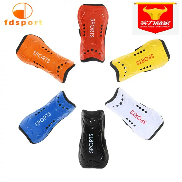 Feidian Children's Football Shin Guards Professional Football Match Adult Strap-On Goalkeeper Protective Gear Factory Direct Sales and Distribution