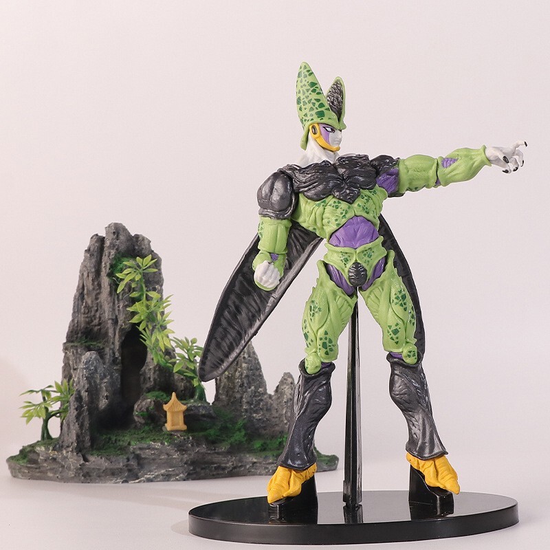 Dragon Ball Figure Super Saiyan A10 Single Model Dragon Ball Cell Broly 2D Anime Model