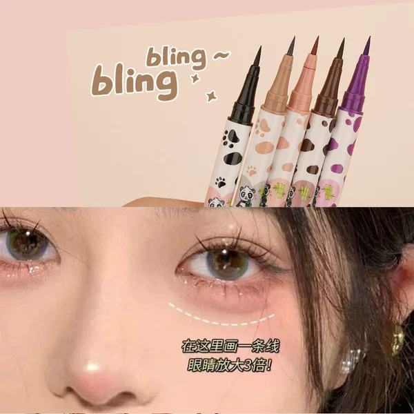 Lying silkworm shadow pen ultra-fine eyeliner pen waterproof sweat-proof non-smudging not easy to take off makeup long-lasting eyeliner wholesale