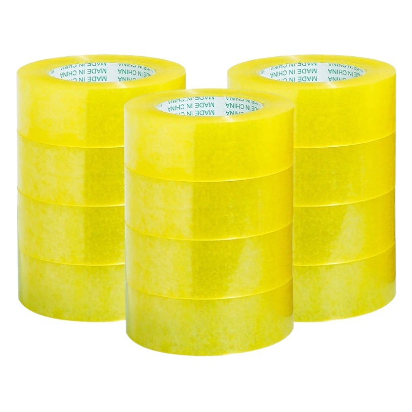 Cinta adhesiva transparente 5–6 cm – rollo grande engrosado para embalaje y sellado exprés