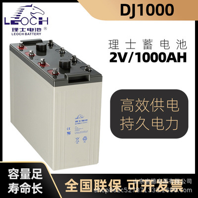 理士(LEOCH)DJ1000（2V1000AH）AGM阀控式密封铅酸免维护蓄电池