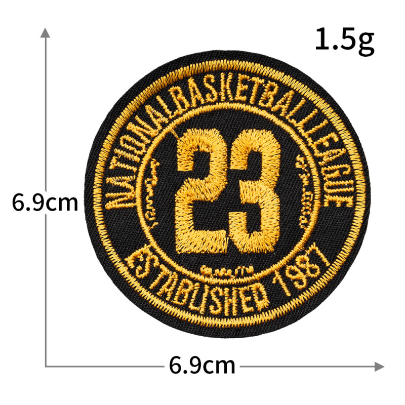 23番のファッションブランドの服装のコンピュータの刺繍の布は縫いを免除します。|undefined