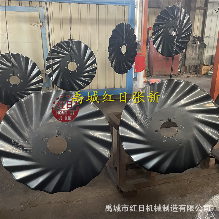 波纹耙片价格 拖拉机悬挂圆盘耙片 非洲苏丹小鱼犁犁片 缺口耙片