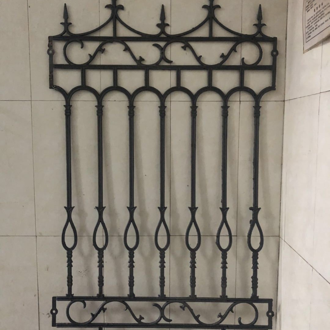 批发新款花瓶式大连片 球墨铸铁大连片庭院小区别墅围墙护栏铁艺