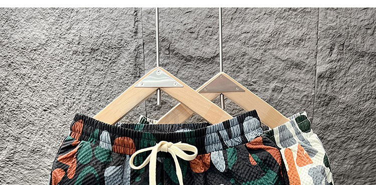 Men's Casual Loose Straight Leg Shorts Summer Style Thin Beach Trendy Brand New_viptrois.com