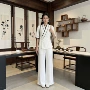 养生春夏理疗透气技师服