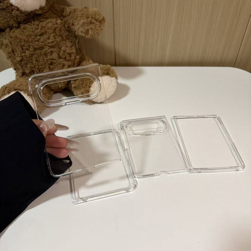 Suitable for Huawei PuraxMax foldable phone case, transparent hard case, high-definition, anti-drop, new PuraXMAX collector's edition Suitable for Huawei PuraxMax foldable phone case, transparent hard case, high-definition, anti-drop, new PuraXMAX collector's edition