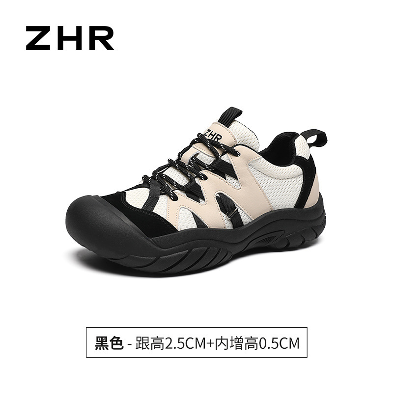 ZHR废土风溯溪鞋女夏季丑萌徒步免系带轻便耐磨户外休闲运动鞋ins|undefined