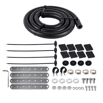 car radiator — Cooler Aluminum Alloy Radiator Engine - individual-accessory-set
