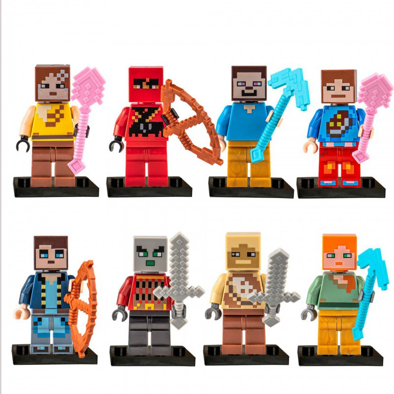 Lego, минифигуры, конструктор, игрушка