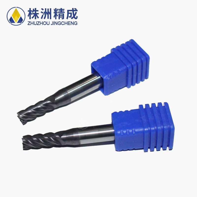 株洲钻石整体硬质合金四刃平头立铣 钨钢刀 GM-4E-D5.0