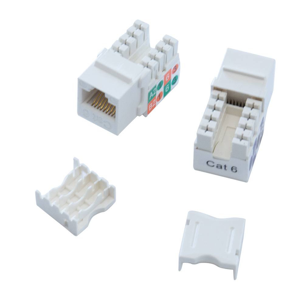 六类非屏蔽90度模块