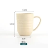 Wheat cup – khaki ribbon handle